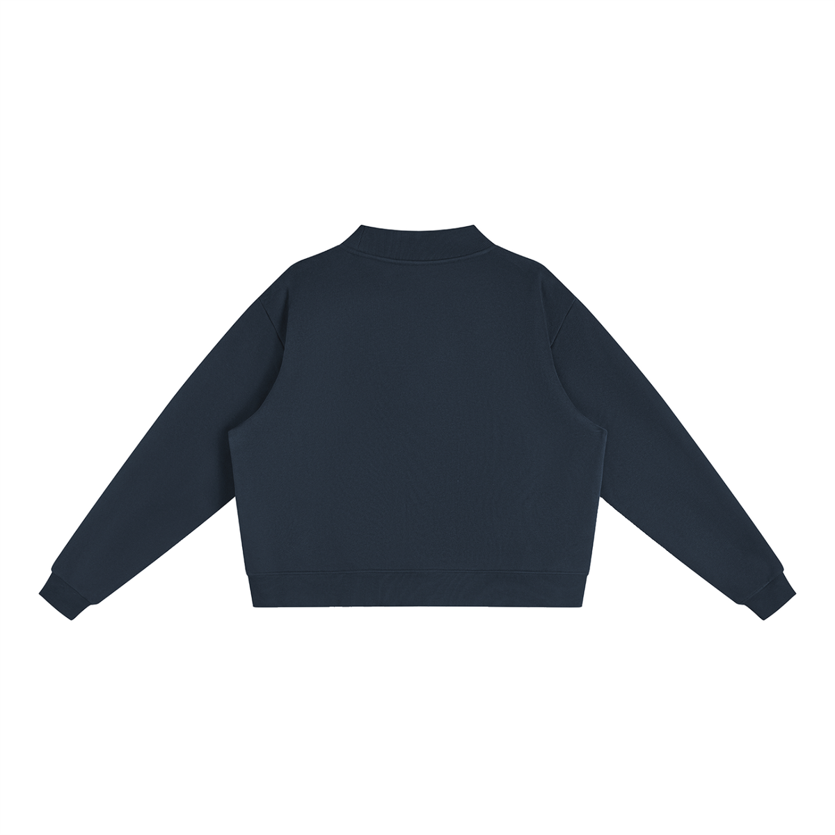 Spooky Squad Fleece Mock-Neck Crew Sweatshirt