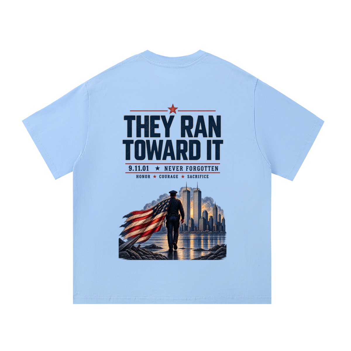 Light Colors ROC 9.11 Memorial T-Shirt