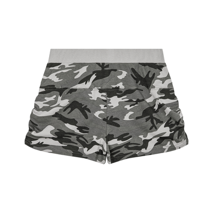 Women's Slim Camo Shorts - Browns