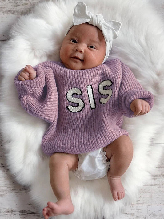Sis Knit Sweater, Lavender
