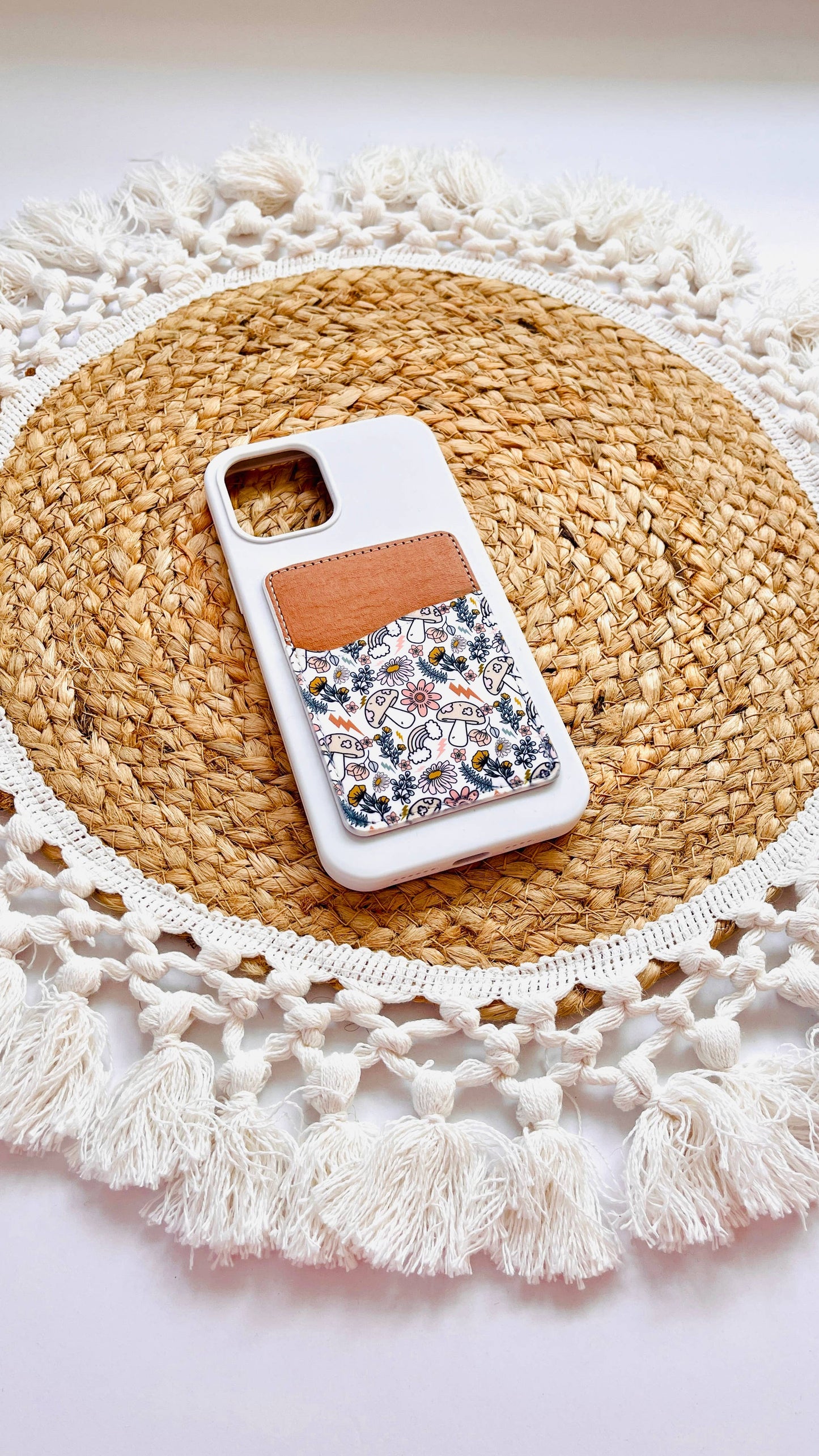 Phone Wallet Card Holder | Trendy Patterns | Floral