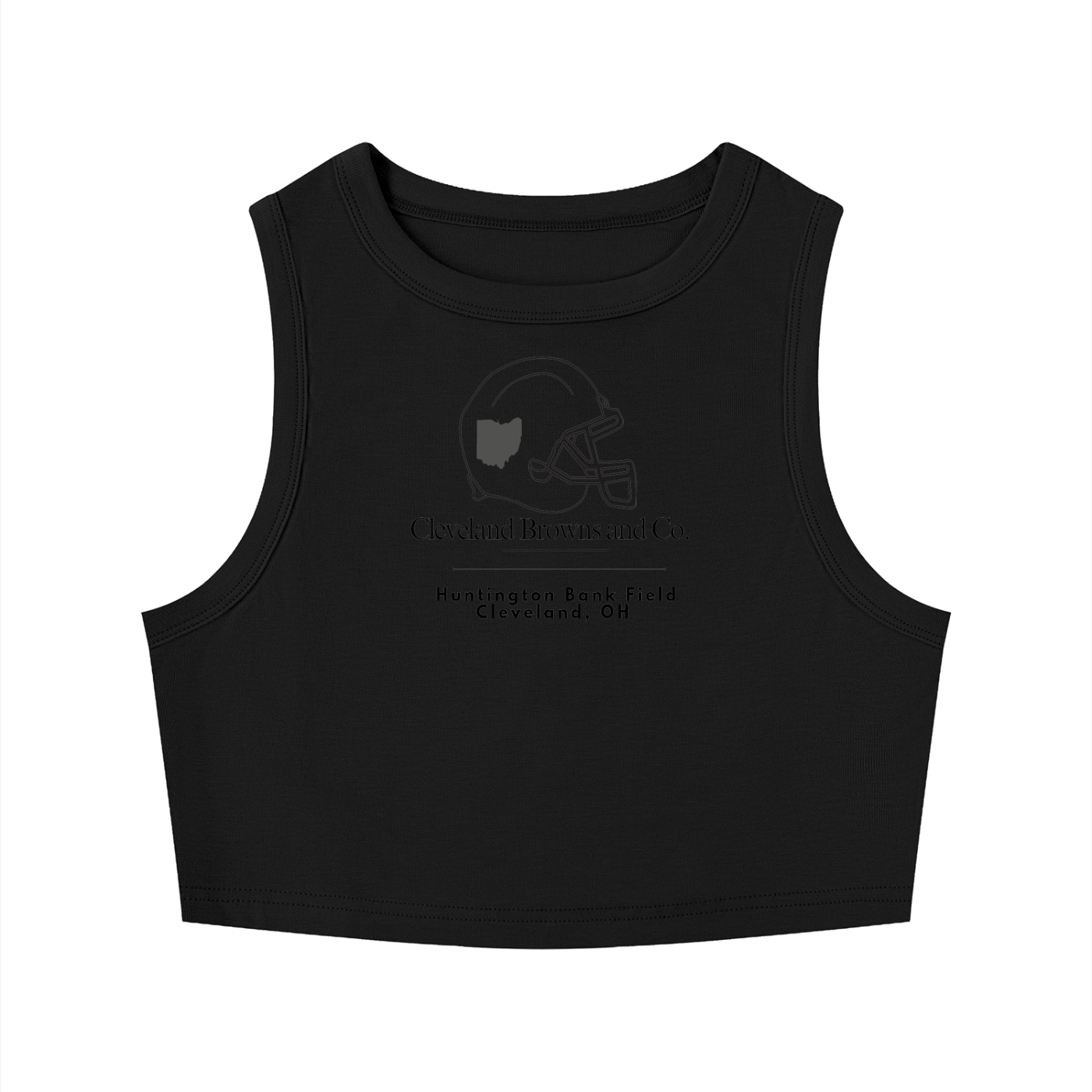 Women's Tight Crewneck Crop Tank Top