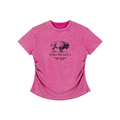 Vintage Washed Bodycon Cotton T-Shirt