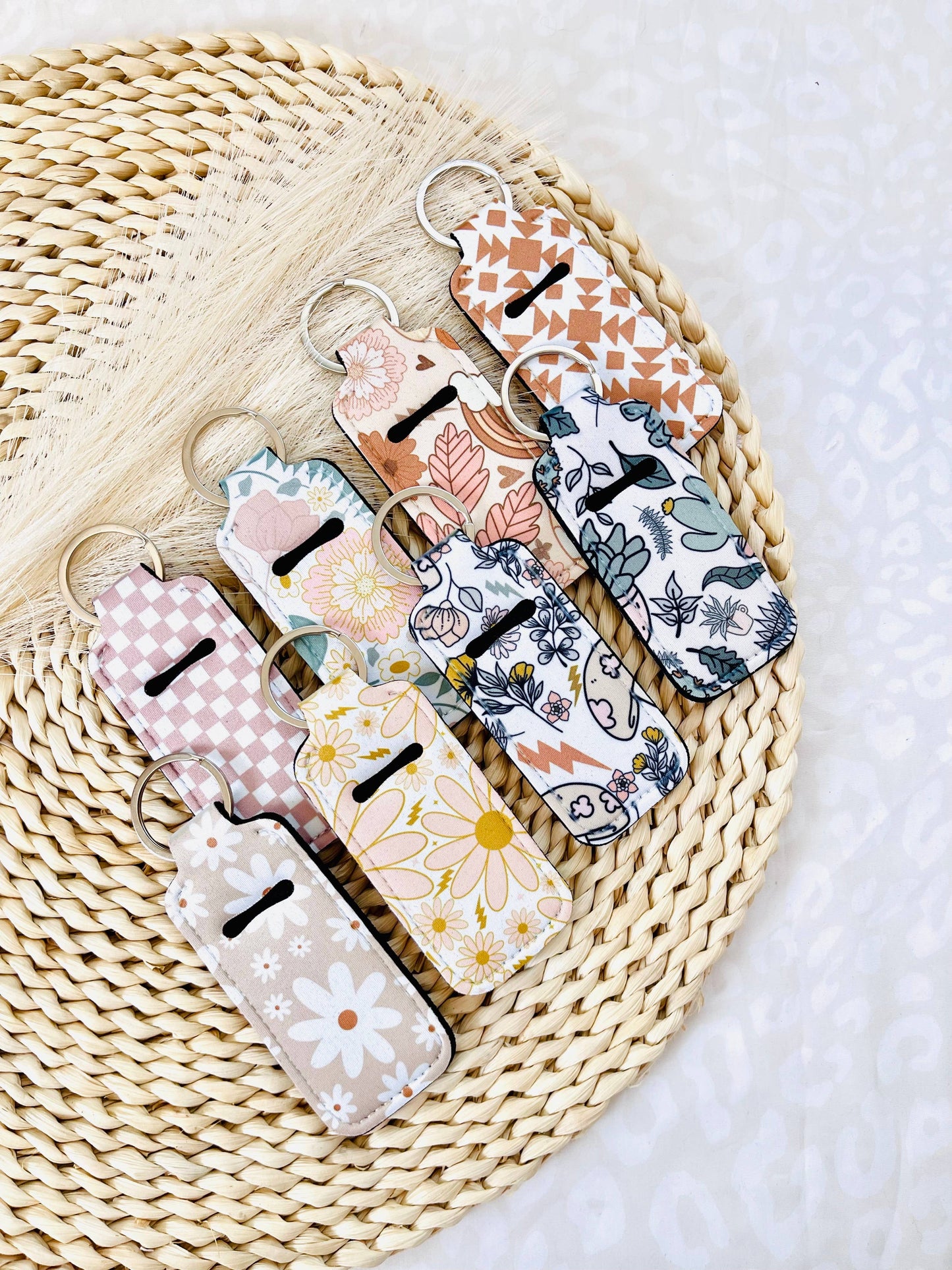 Chapstick Holder Keychain | Trendy Accessory