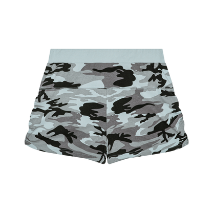 Women's Slim Camo Shorts - Browns