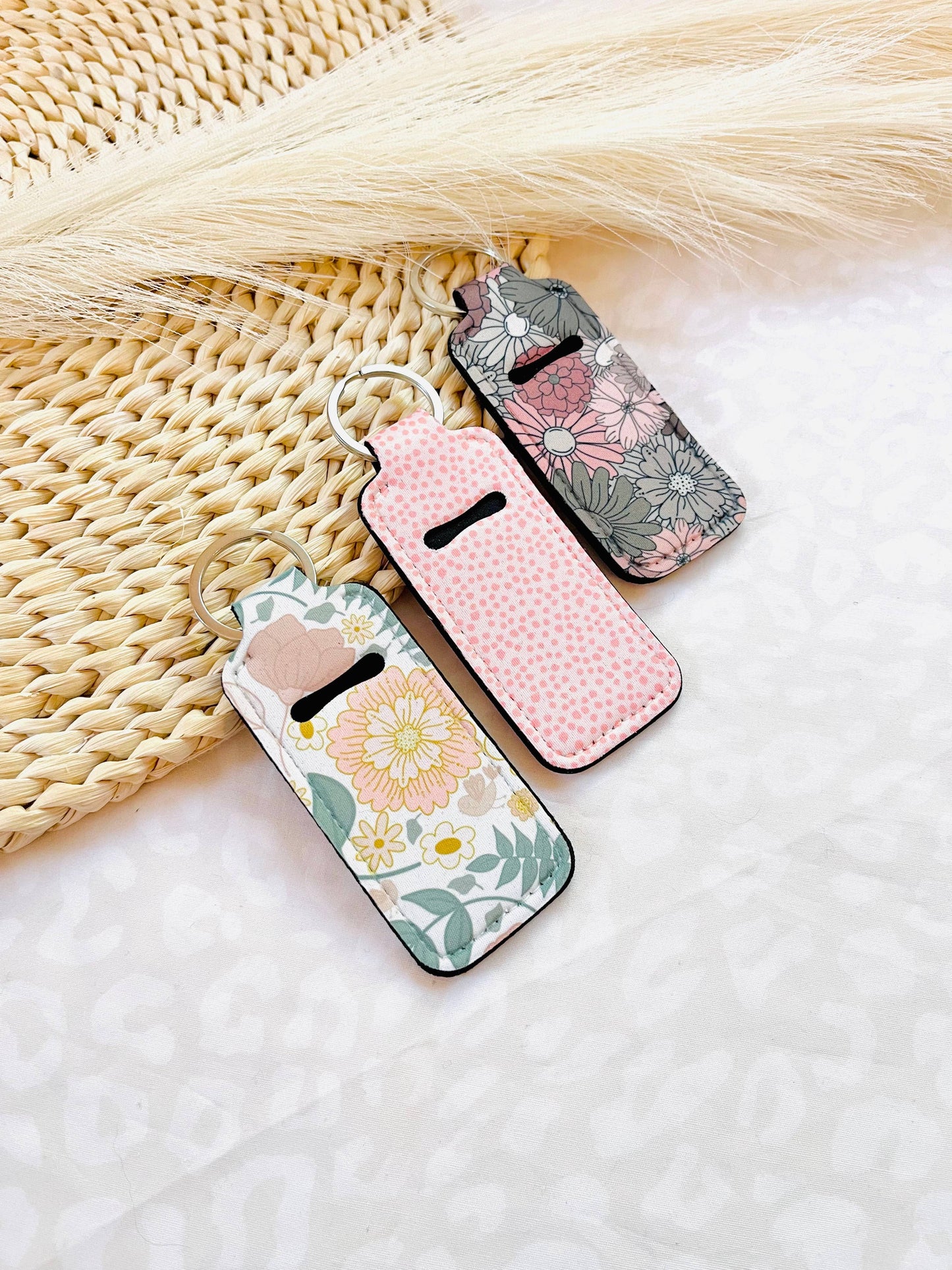Chapstick Holder Keychain | Trendy Accessory