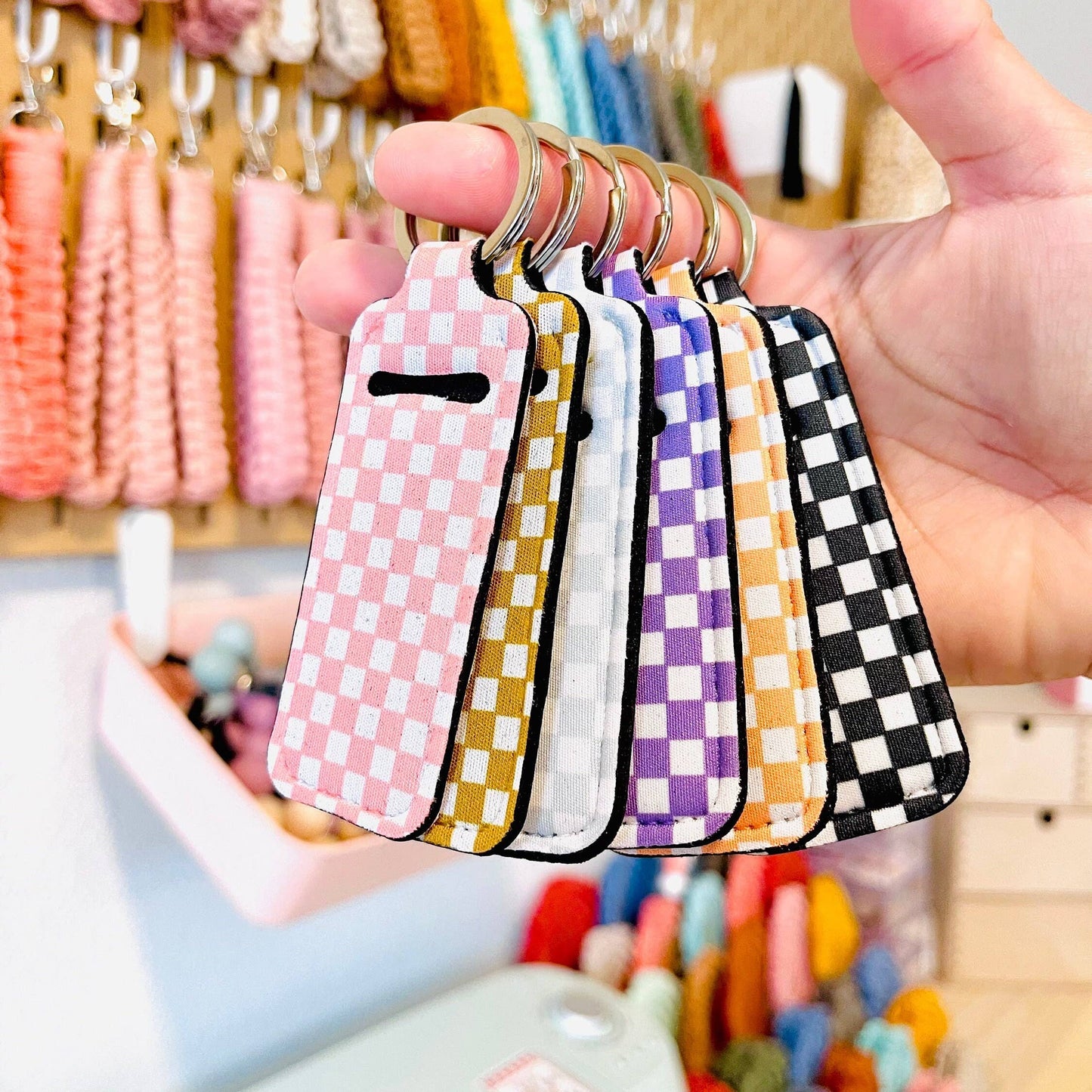 Chapstick Holder Keychain | Trendy Accessory