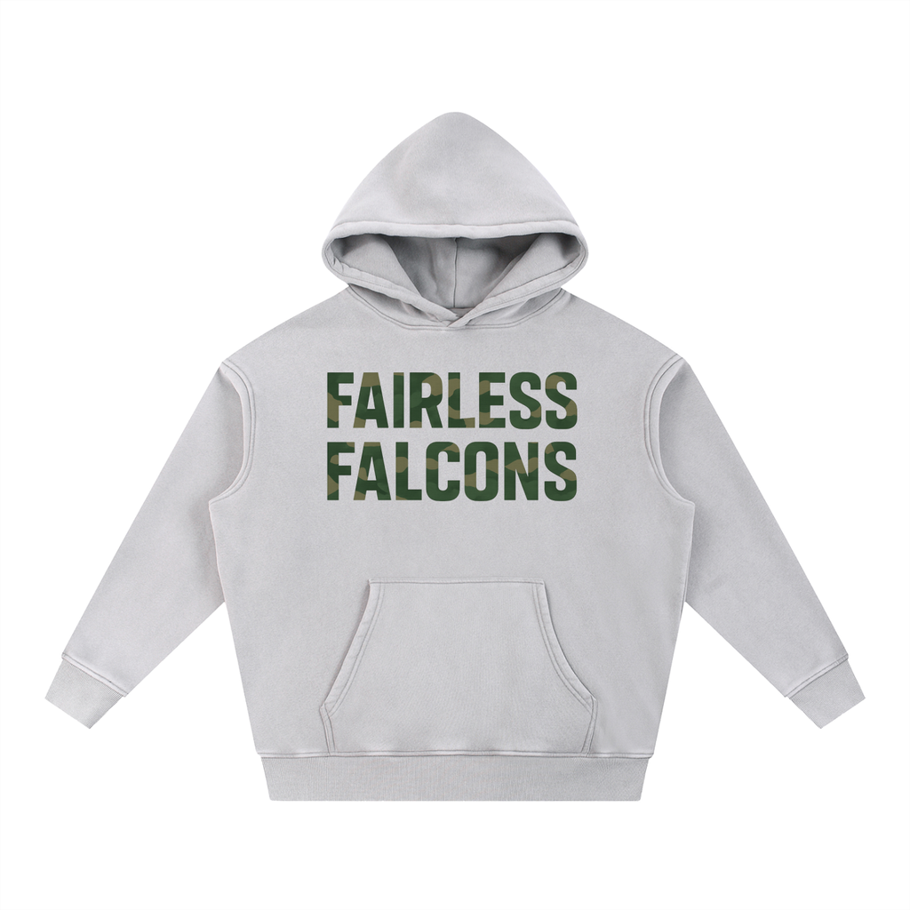 Snow Wash Fleece Oversize Hoodie
