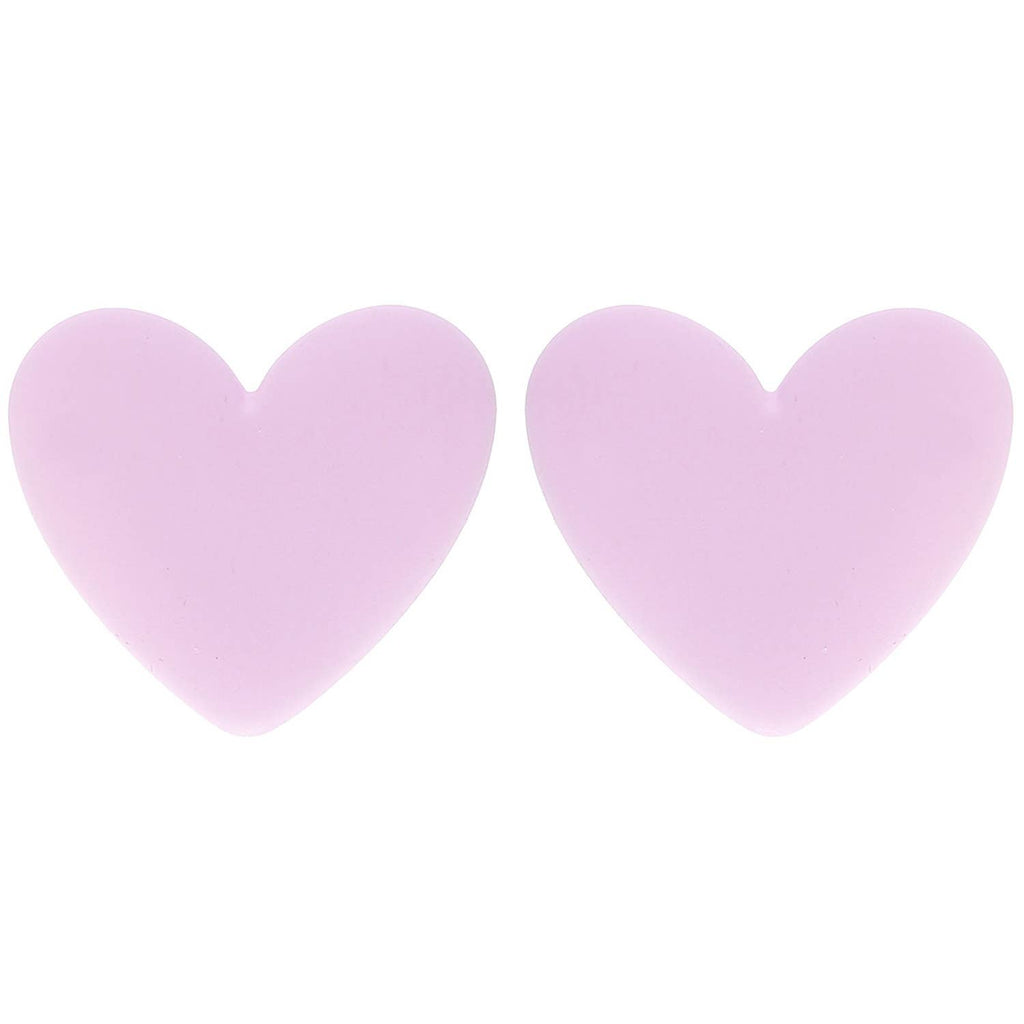 Heart Enamel Valentines Day Stud Post Earrings