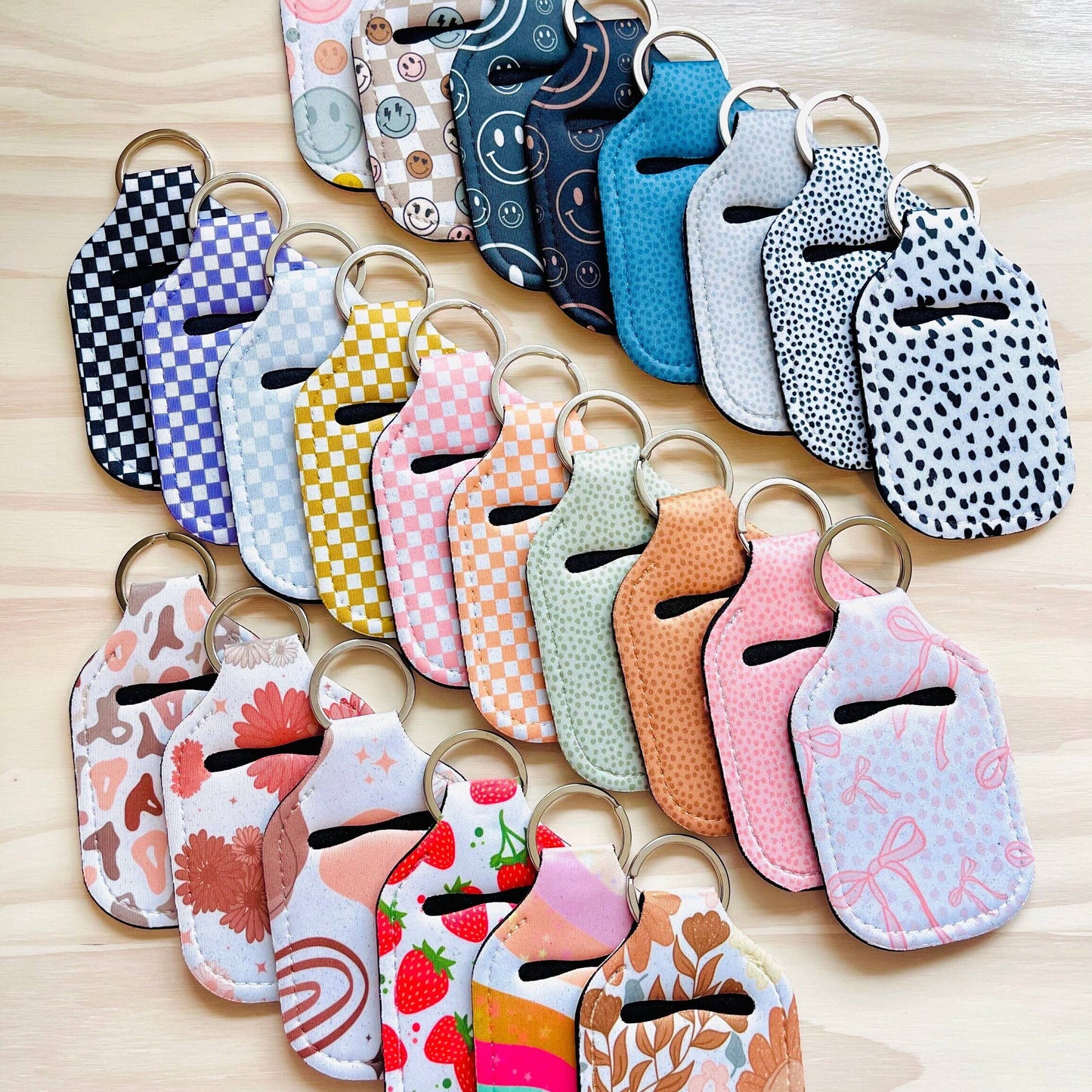 Hand Sanitizer Holder Keychain | Keychain Accessory