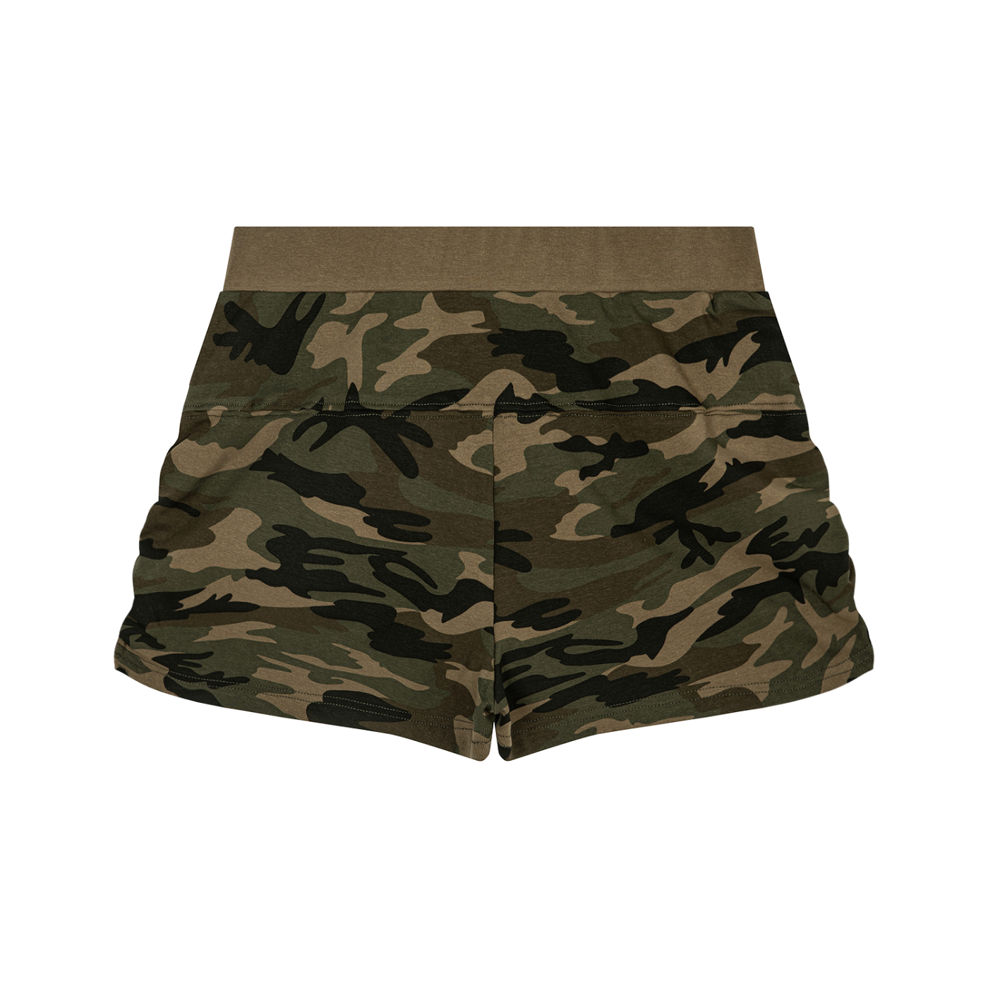 Women's Slim Camo Shorts - Browns
