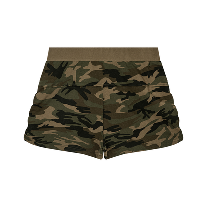 Women's Slim Camo Shorts - Browns