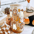 Western Disco Ghost Cup With Lid and Straw