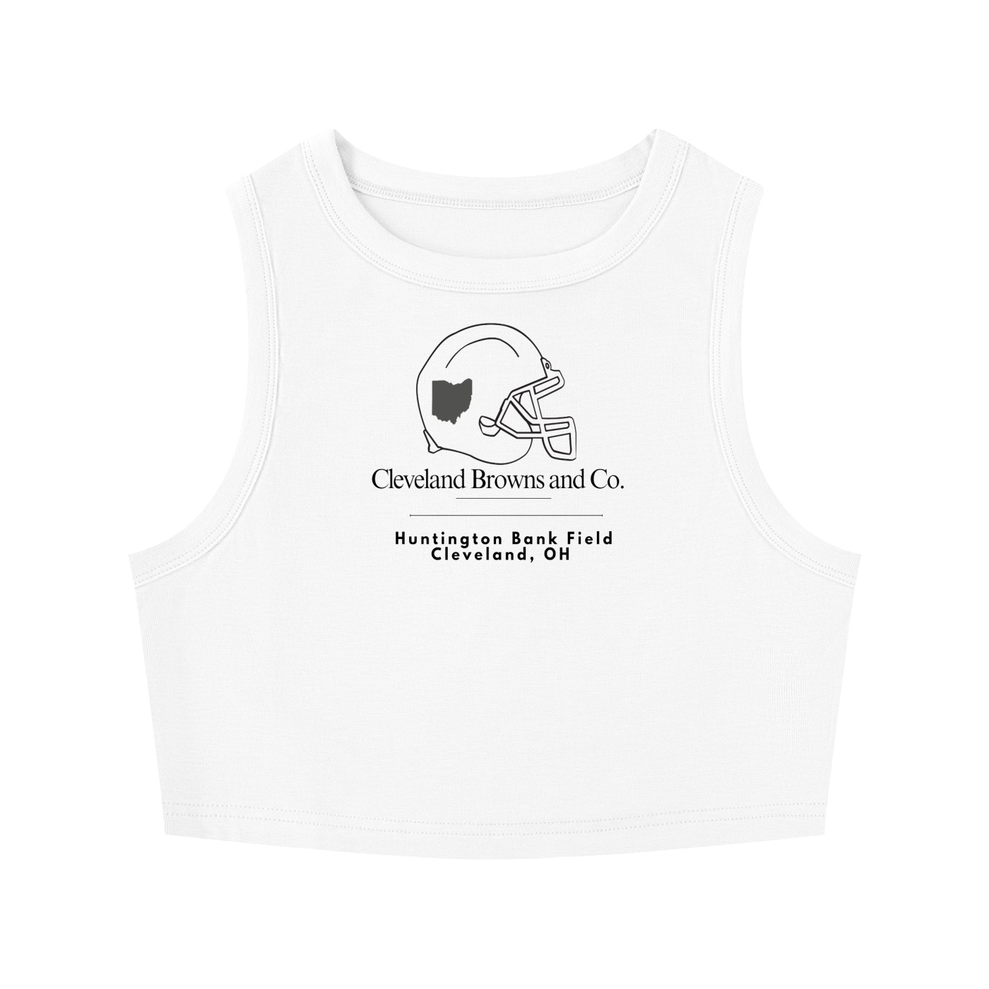 Women's Tight Crewneck Crop Tank Top
