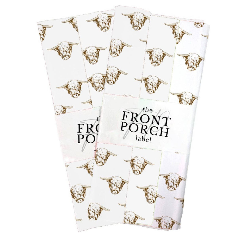 Highland Cow Tissue Paper