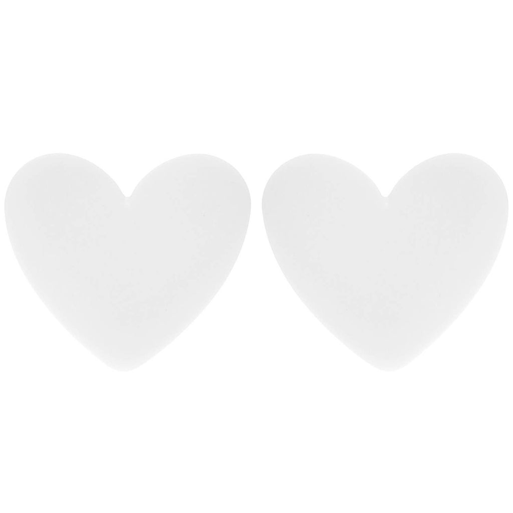Heart Enamel Valentines Day Stud Post Earrings
