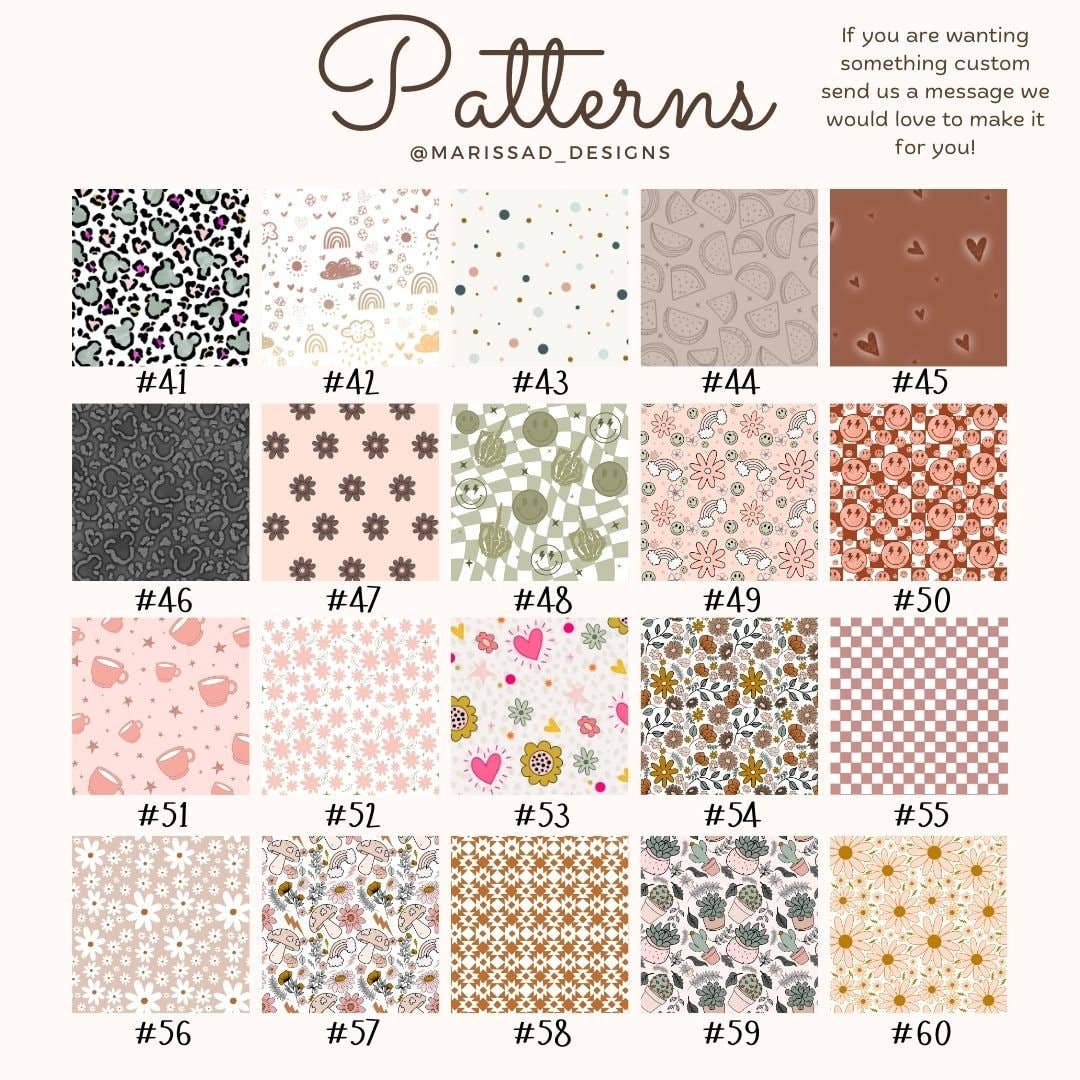 Phone Wallet Card Holder | Trendy Patterns | Floral