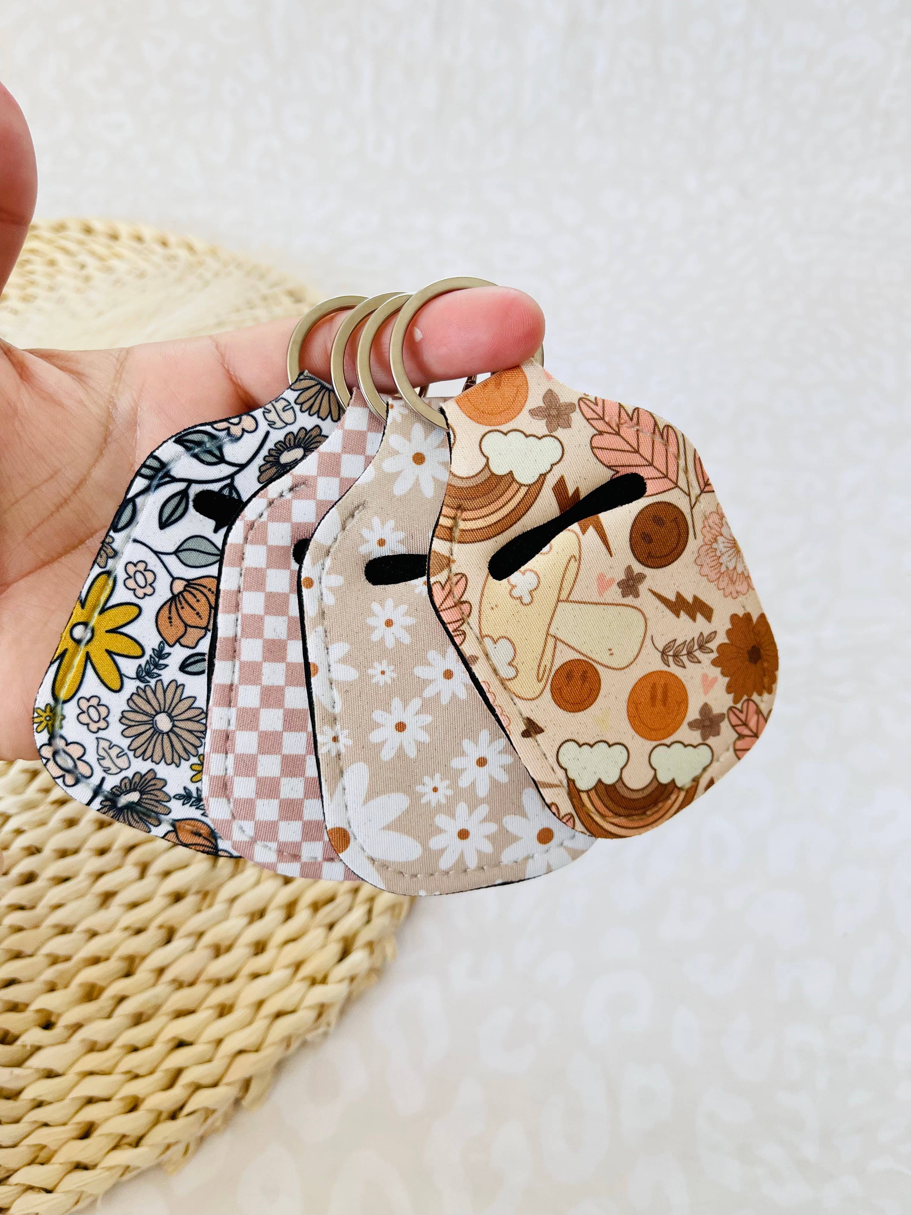 Hand Sanitizer Holder Keychain | Keychain Accessory