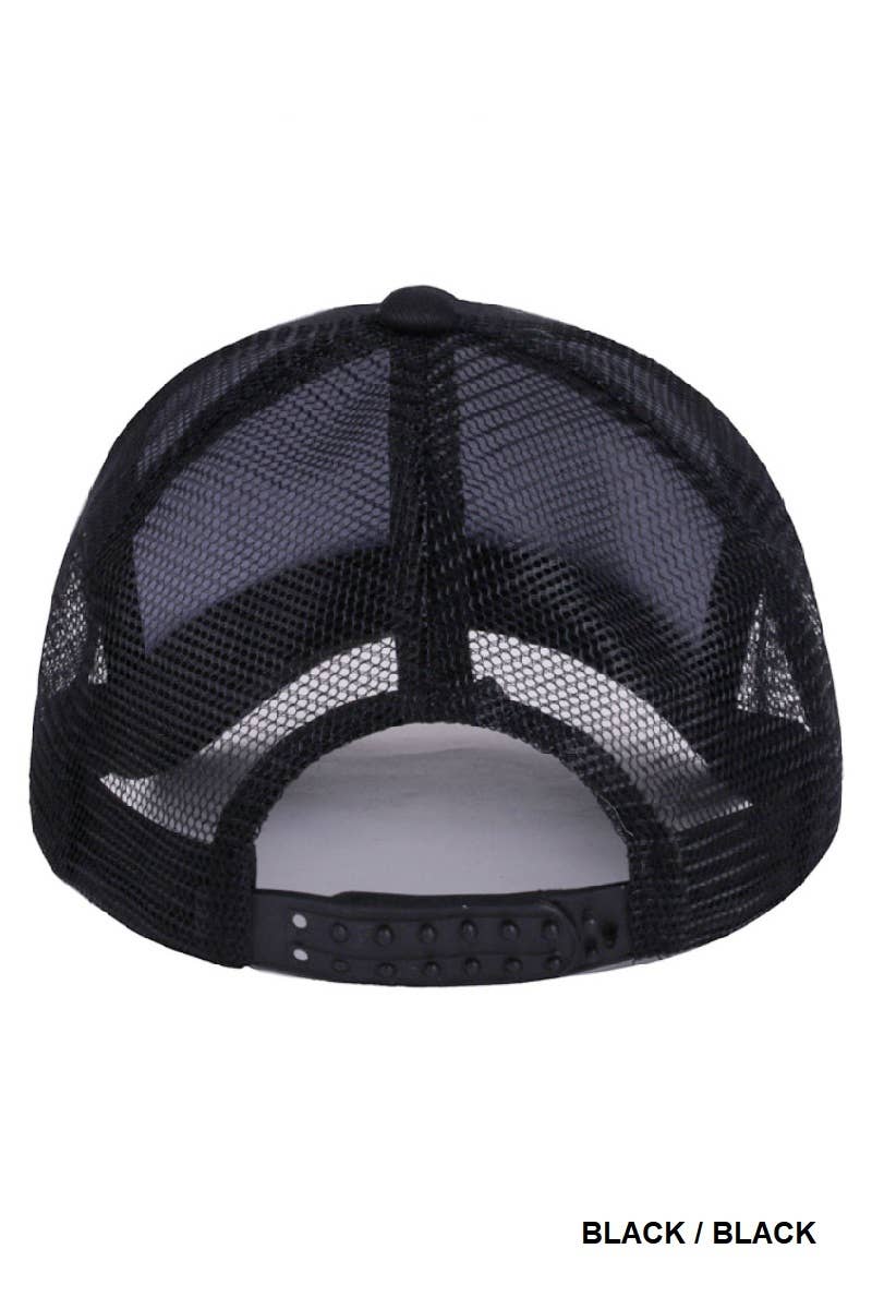 Colorblock Classic Mesh Back Trucker Cap