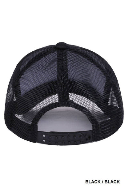 Colorblock Classic Mesh Back Trucker Cap
