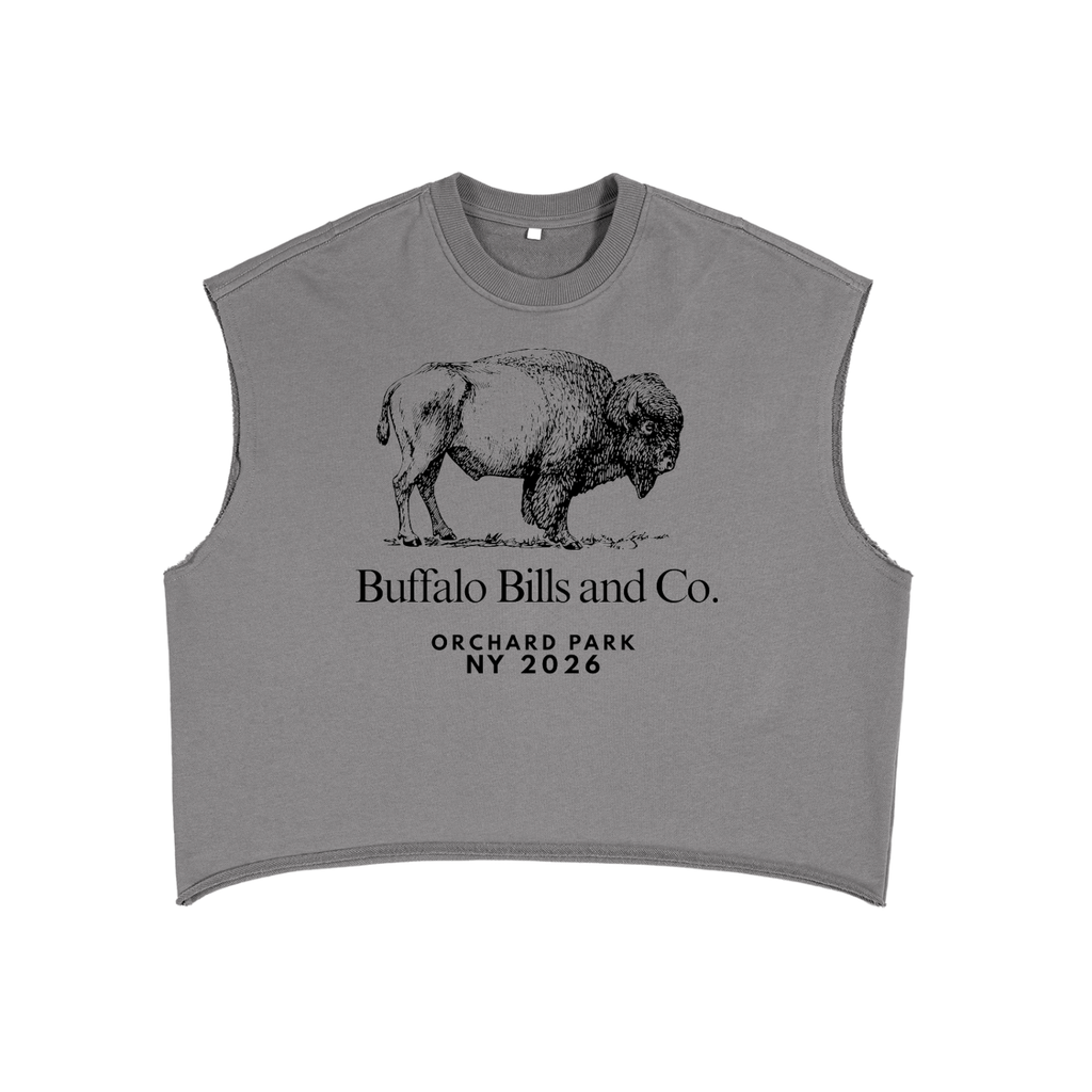 French Terry Boxy Tank Top