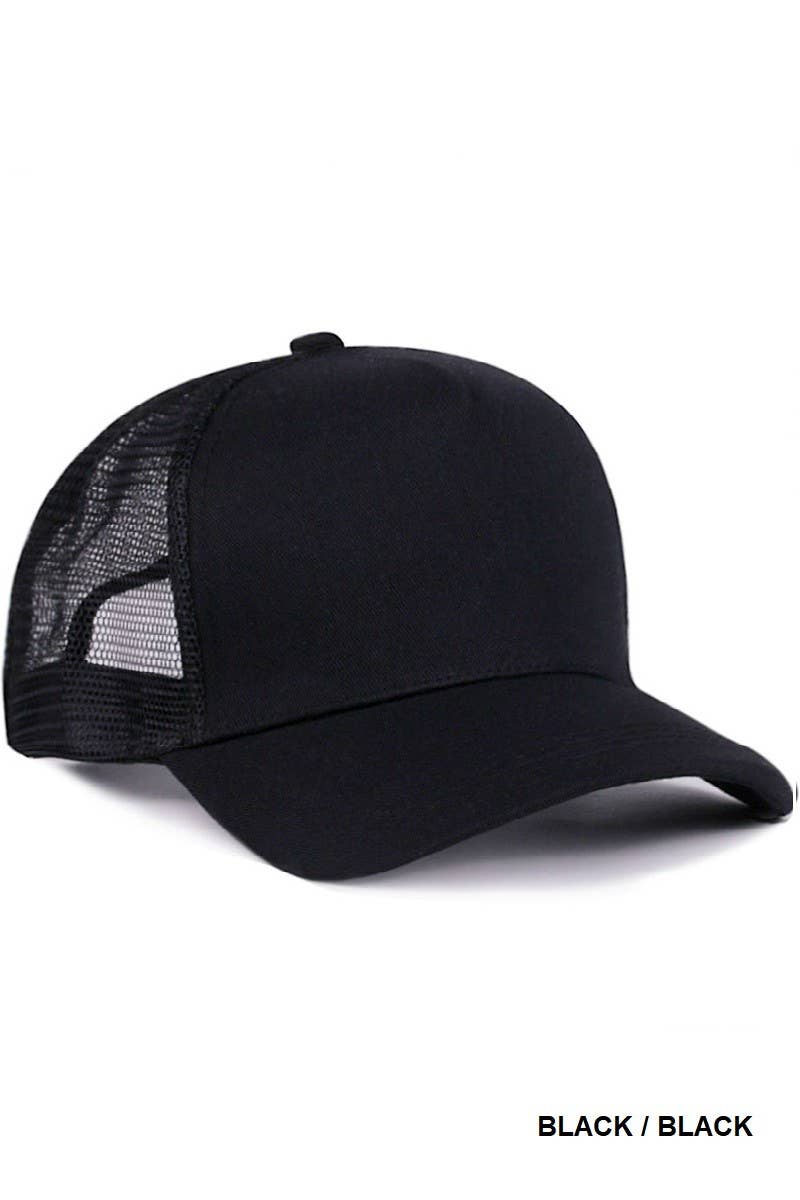 Colorblock Classic Mesh Back Trucker Cap