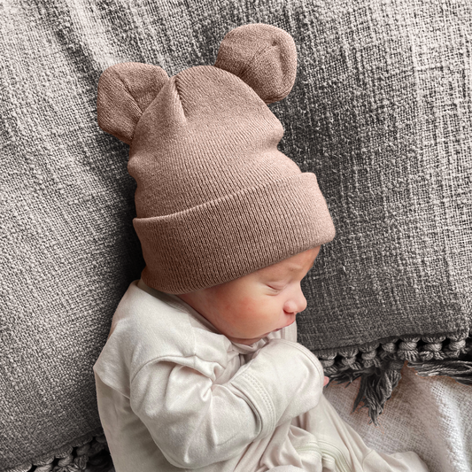 Baby's First Hat, Tan Bear