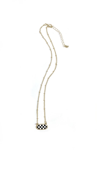 Checkerboard Necklace