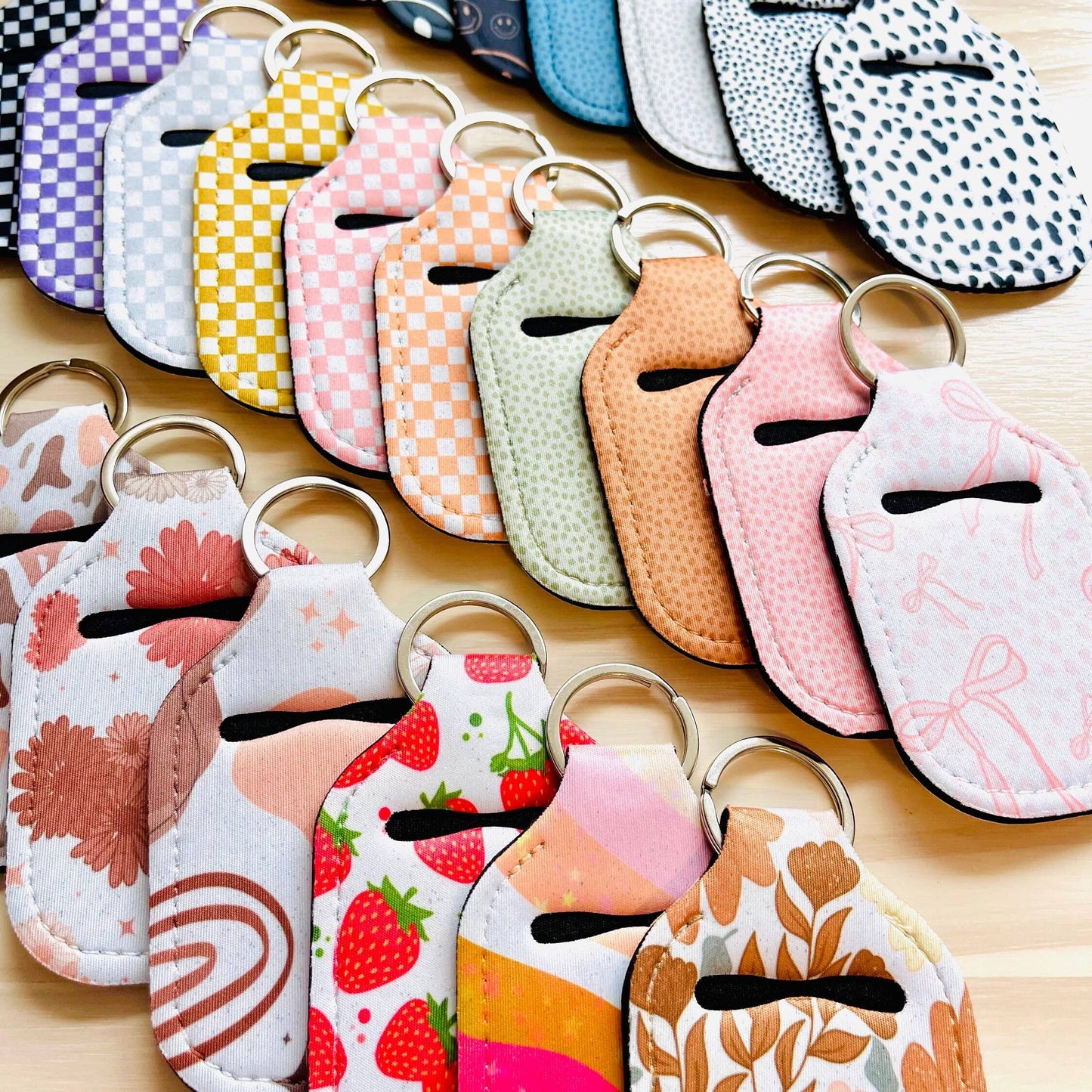 Hand Sanitizer Holder Keychain | Keychain Accessory