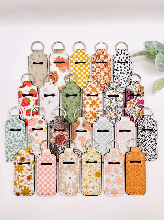 Chapstick Holder Keychain | Trendy Accessory