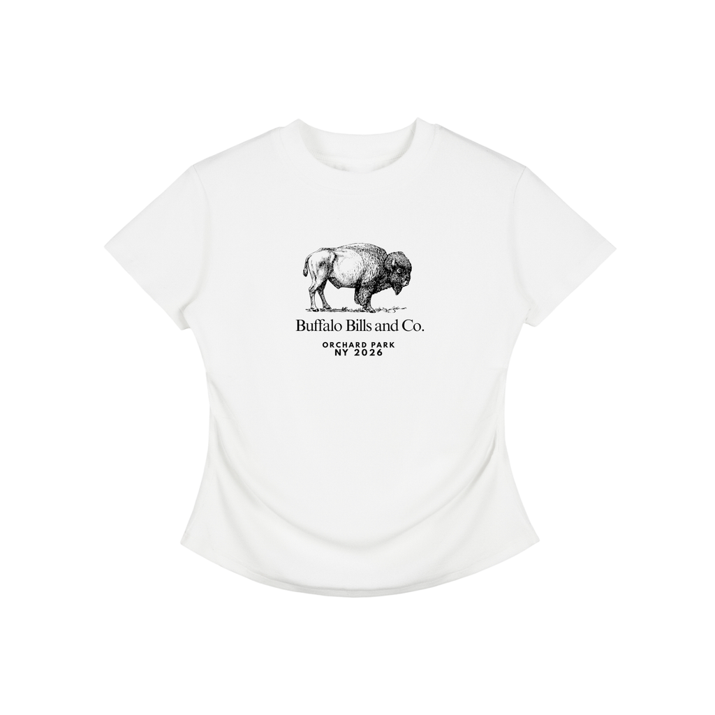 Vintage Washed Bodycon Cotton T-Shirt