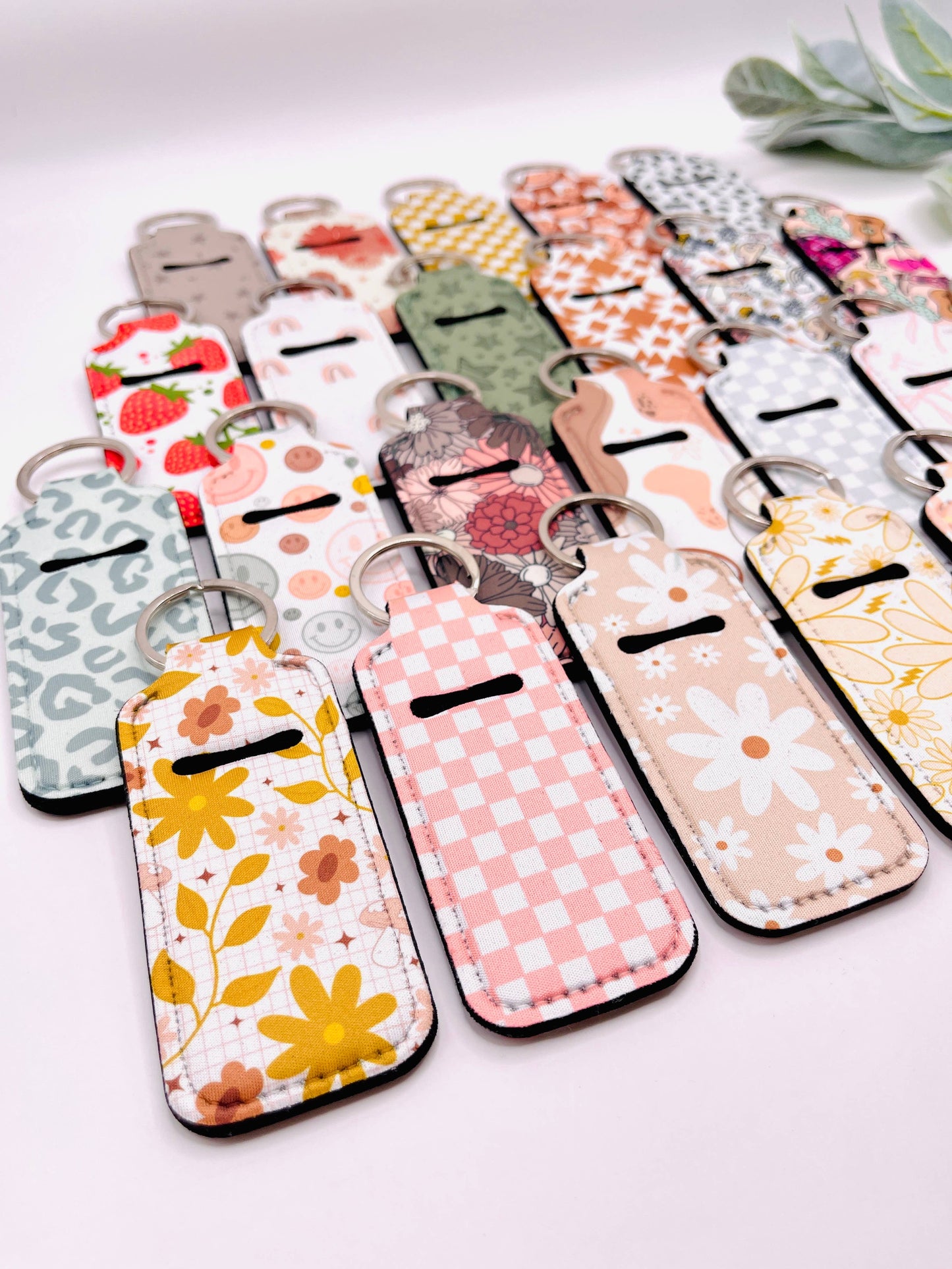 Chapstick Holder Keychain | Trendy Accessory