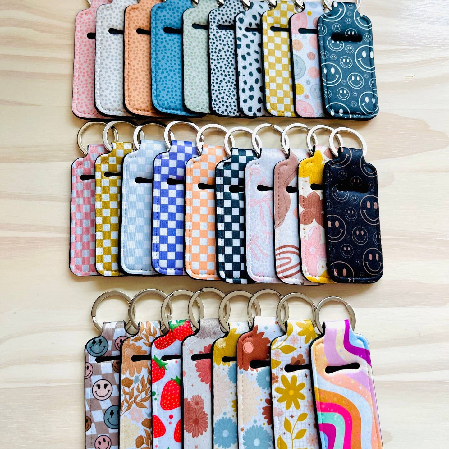 Chapstick Holder Keychain | Trendy Accessory