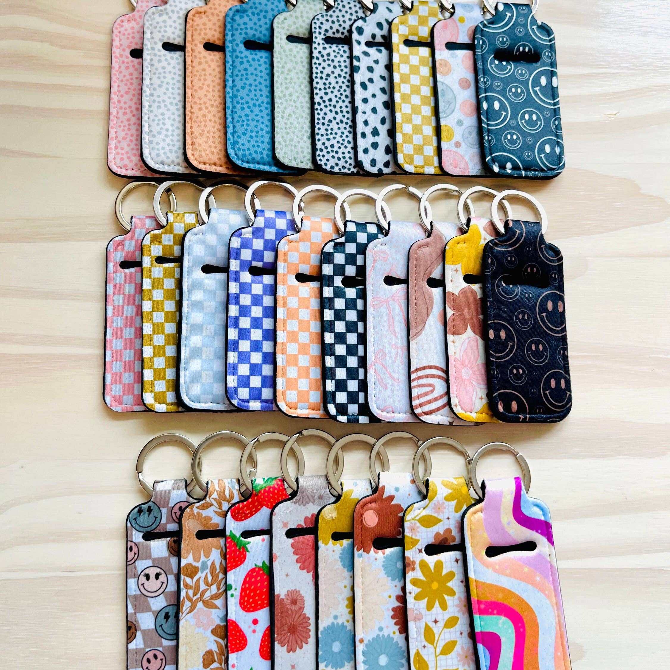 Chapstick Holder Keychain | Trendy Accessory