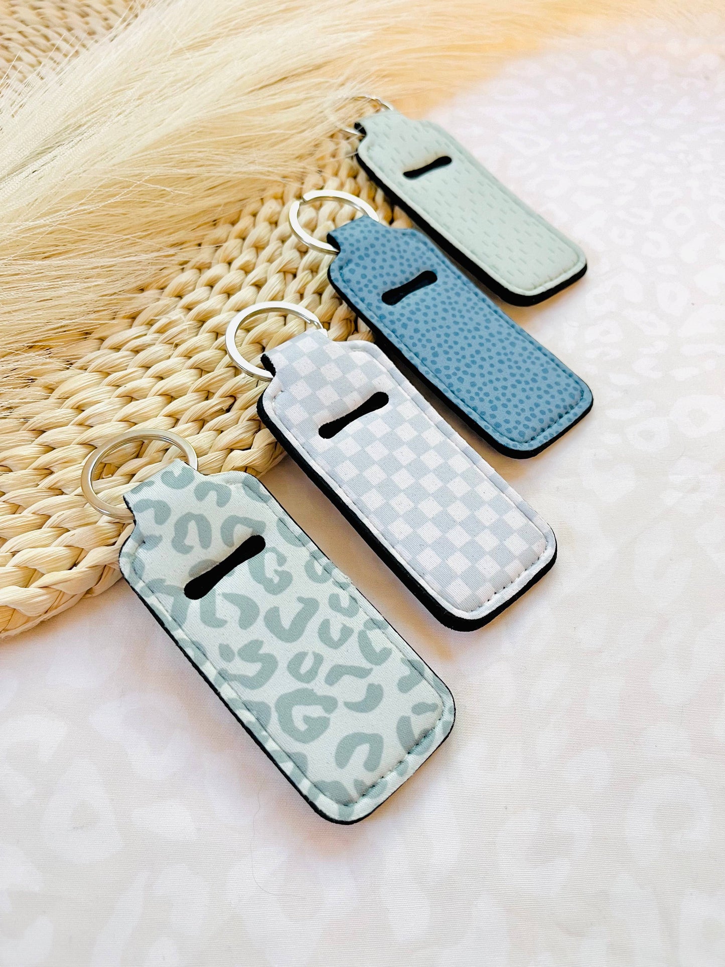 Chapstick Holder Keychain | Trendy Accessory