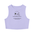 Women's Tight Crewneck Crop Tank Top