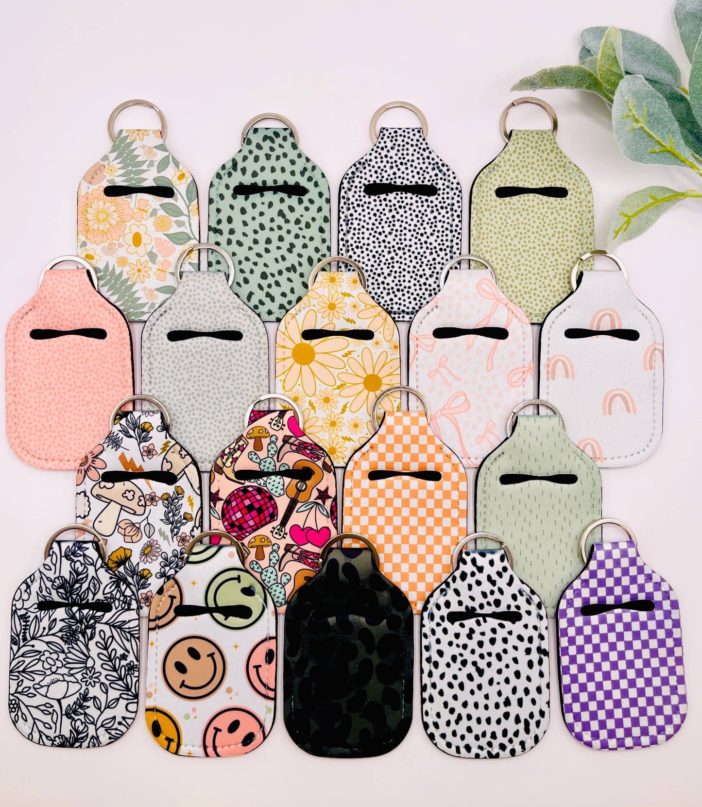 Hand Sanitizer Holder Keychain | Keychain Accessory