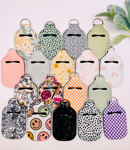 Hand Sanitizer Holder Keychain | Keychain Accessory
