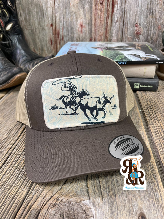 Roping A Wild One Patch Cap