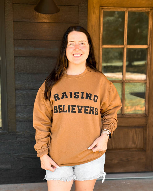 Raising Believers Pecan Graphic Sweatshirt