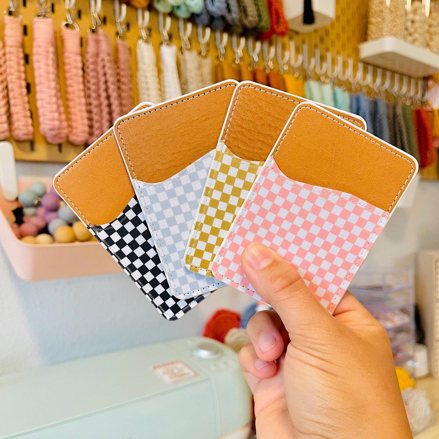 Phone Wallet Card Holder | Trendy Patterns | Floral